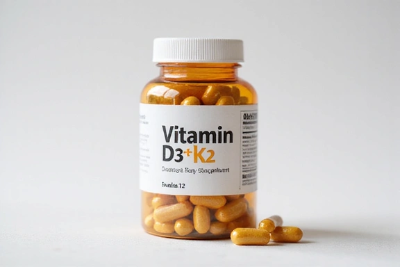 Συμπλήρωμα Βιταμίνης D3 + K2